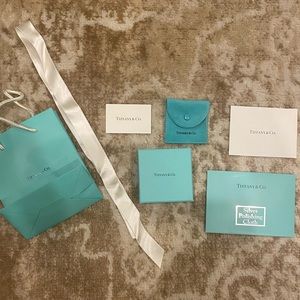 Tiffany & Co. Bag, Box, Ribbon and Accessories